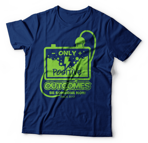 Be-Someone-Now-Scan-Inc-Navy-Blue-Only-Positive-Outcomes-T-Shirt-Mockup