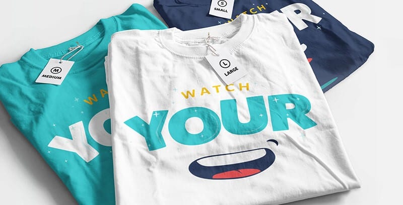 Dupont-Family-Dentistry_Logo_Cosmetic-General_Dentist_Fort-Wayne-Indiana_Dr-Diehl_Brand-Identity-Design_Branding_Promotional-Material_Swag_T-shirts_Mockup_Watch-Your-Mouth_Marketing-Campaign