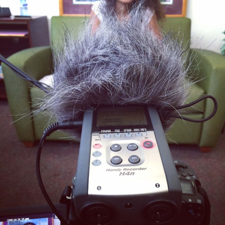 Be-Someone-Now-Scan-Inc-Zoom-H4n-Field-Recorder-Testing-Audio-Levels-Before-Filming-Promo-Video@2x
